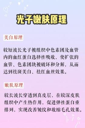 光子嫩肤，超全攻略 